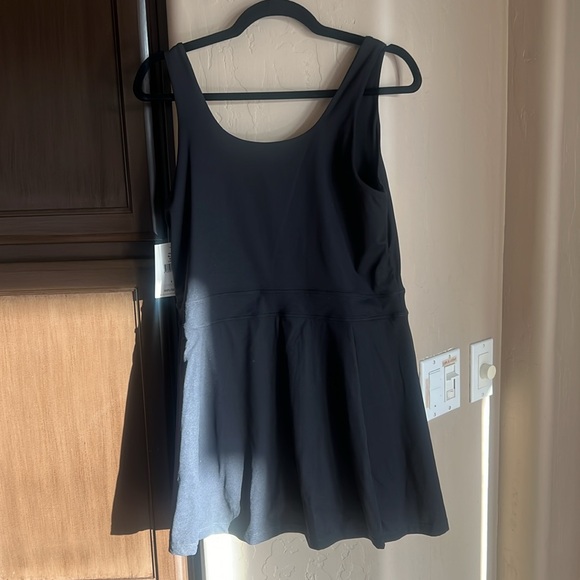 NWT New Splits59 Martina Rigor Tennis Minidress Dress in Black - Picture 5 of 5